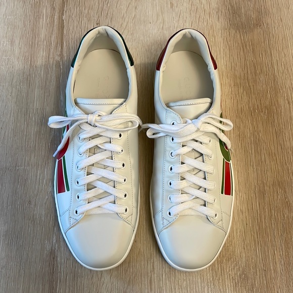 Gucci Ace Interlocking G Men’s Sneakers - 8 - Picture 2 of 8